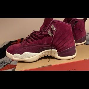 Bordeaux Jordan 12’s